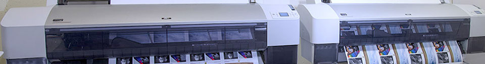 Two of our 44" printers